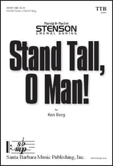 Stand Tall, O Man! TTB choral sheet music cover